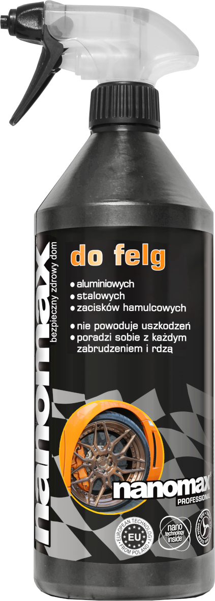 nanomax® do felg – skuteczny środek do czyszczenia felg i kołpaków