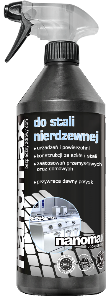 nanomax® do stali nierdzewnej – czystość i połysk bez smug